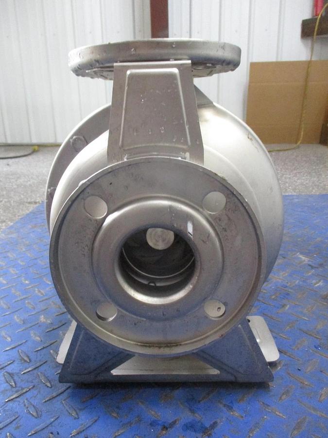 Used EBARA 2" X 2-1/2" STAINLESS 15 HP MOTOR, #6121018J NEW