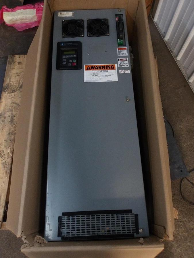 Used ALLEN BRADLEY 1336F CENTERLINE BUCKET W/ 20 HP DRIVE, #1031745G USED