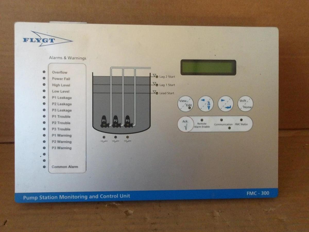 Used FLYGT FMC-400F STATION MONITORING & CONTROL UNIT, #1112155G USED