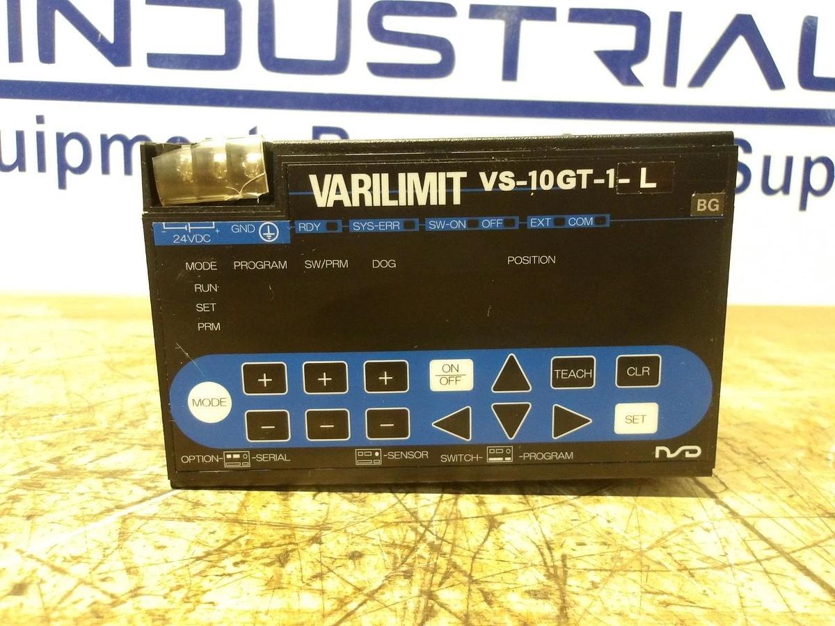 Used NSD VARILIMIT VS-10GT-1-L LIMIT SWITCH OUTPUT CONTROLLER, #130834G USED