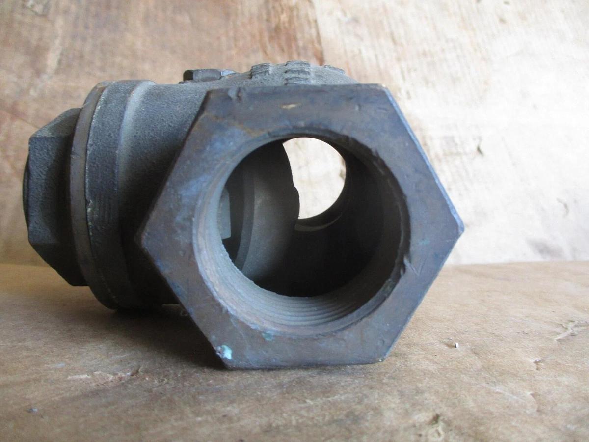 Used WALWORTH 1-1/4" BRONZE CHECK VALVE, #917342J NEW