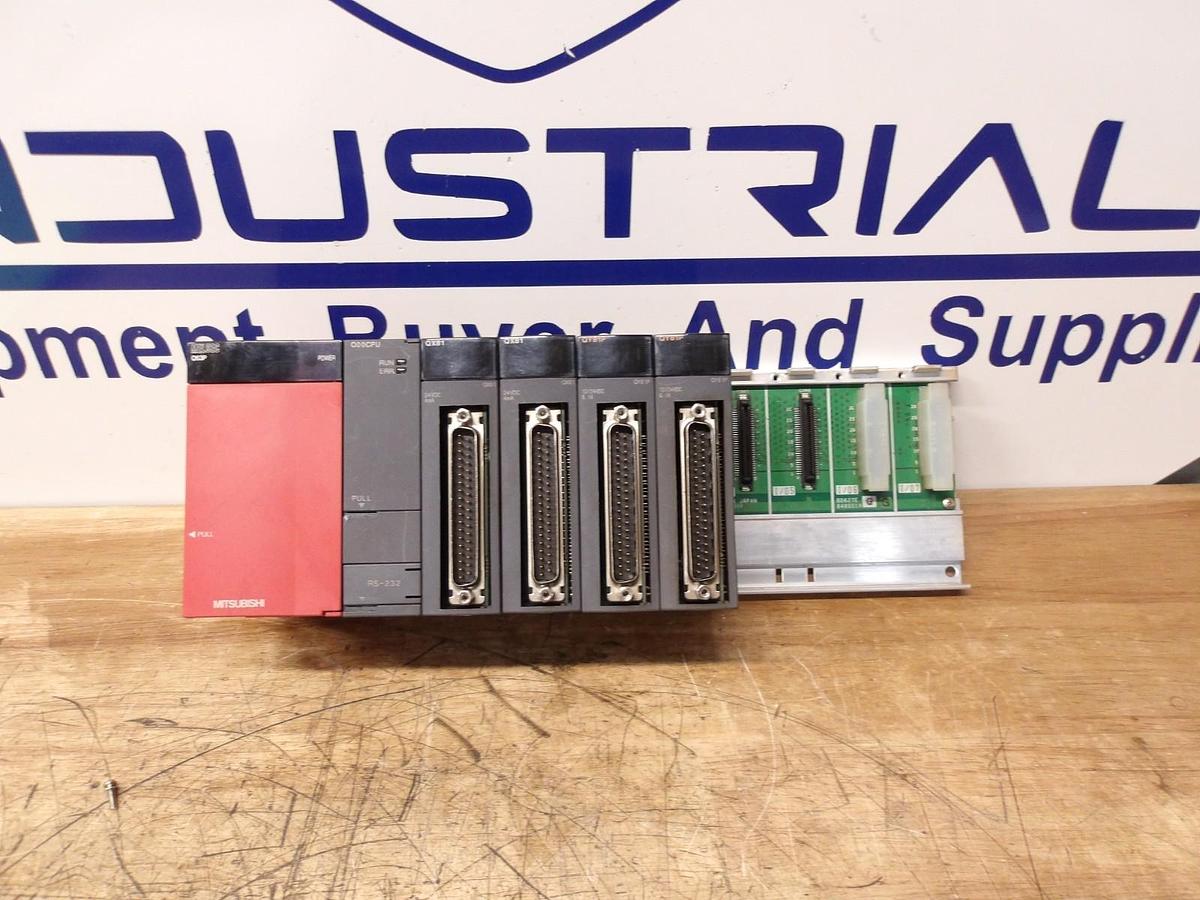 Used MITSUBISHI G38B RACK & CARDS, #119917G USED