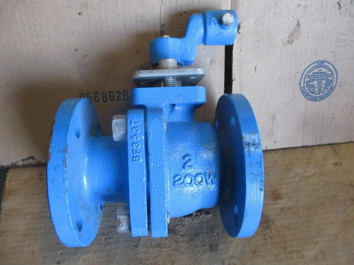 AMERICAN 2" IRON BALL VALVE 3700, #73846J NIB
