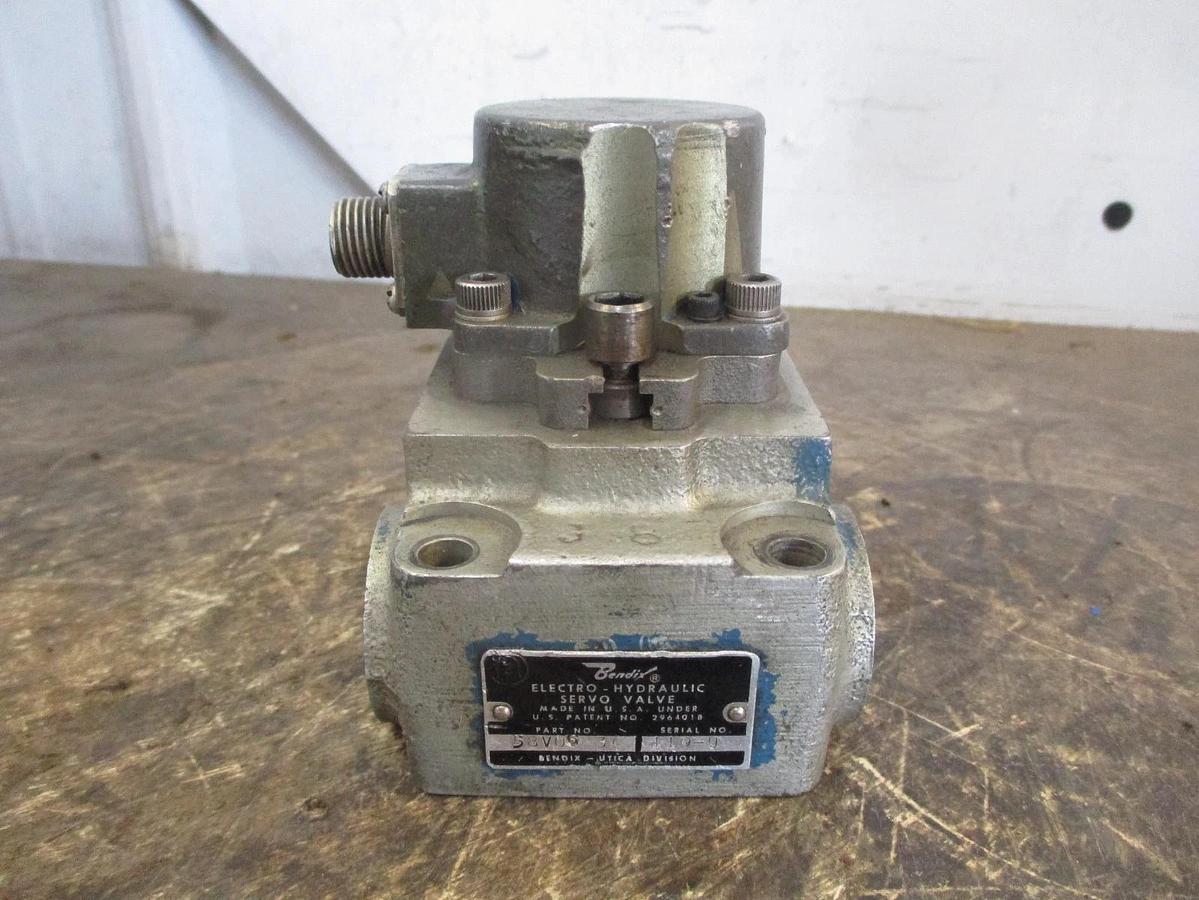 Used BENDIX 58V06-3A ELECTRO-HYDRAULIC SERVO VALVE, #8281016J USED
