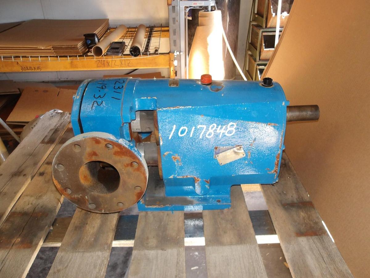 Used ALFA LAVAL DRI757168 POSITIVE DISPLACEMENT PUMP 4", #107251G REMANUFACTURED