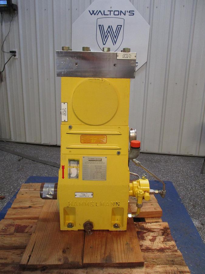 HAMMELMANN 40 HP HIGH PRESSURE PISTON PUMP