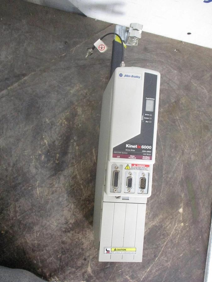 Used ALLEN BRADLEY KINETIX 6000 SERVO DRIVE 2094-AM03, #32332J USED
