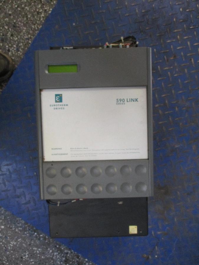 Used EUROTHERM 590 DRV DC DRIVE 955LBR22, 20/10 HP, #33106J USED