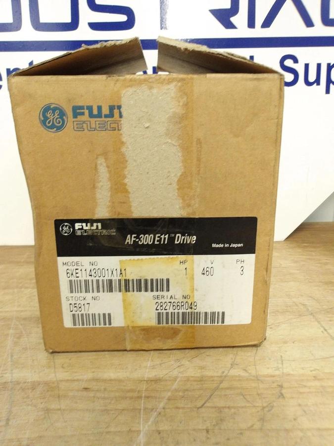 GE FUJI ELECTRIC AF-300 E11 DRIVE, 1 HP, 380-480 V, #4211040G NIB