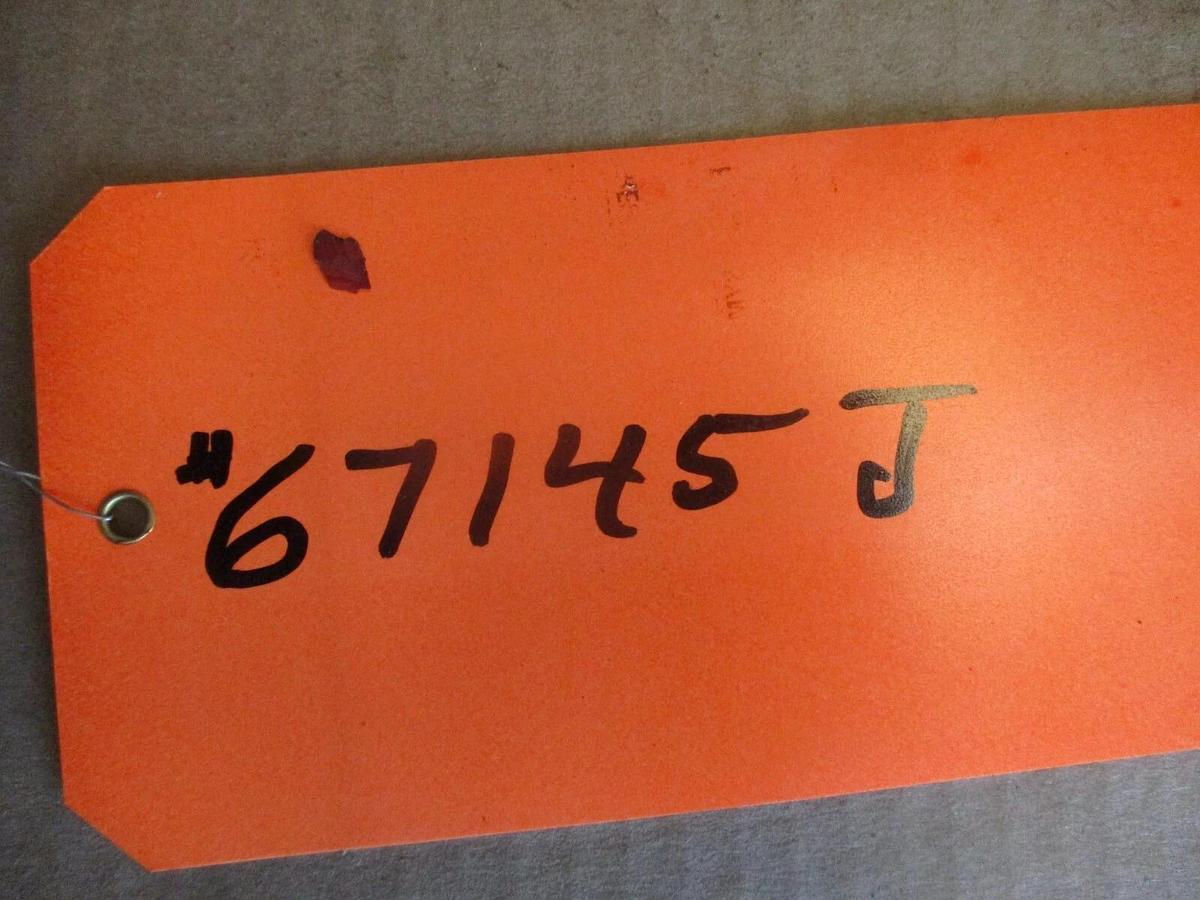 Used BRAY 4" BUTTERFLY VALVE, #67145J USED