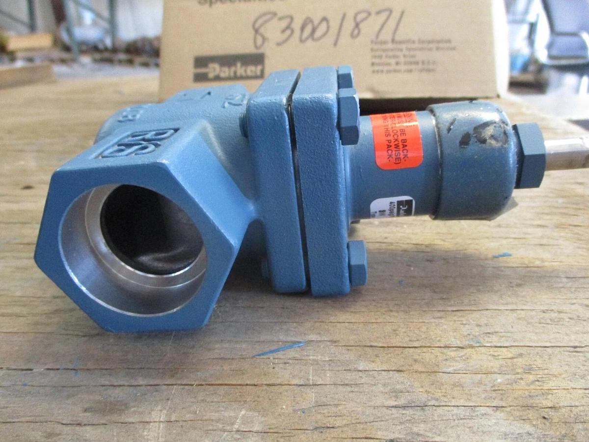 PARKER RS 1" HAND SHUT-OFF EXPANSION VALVE, #819215J NIB