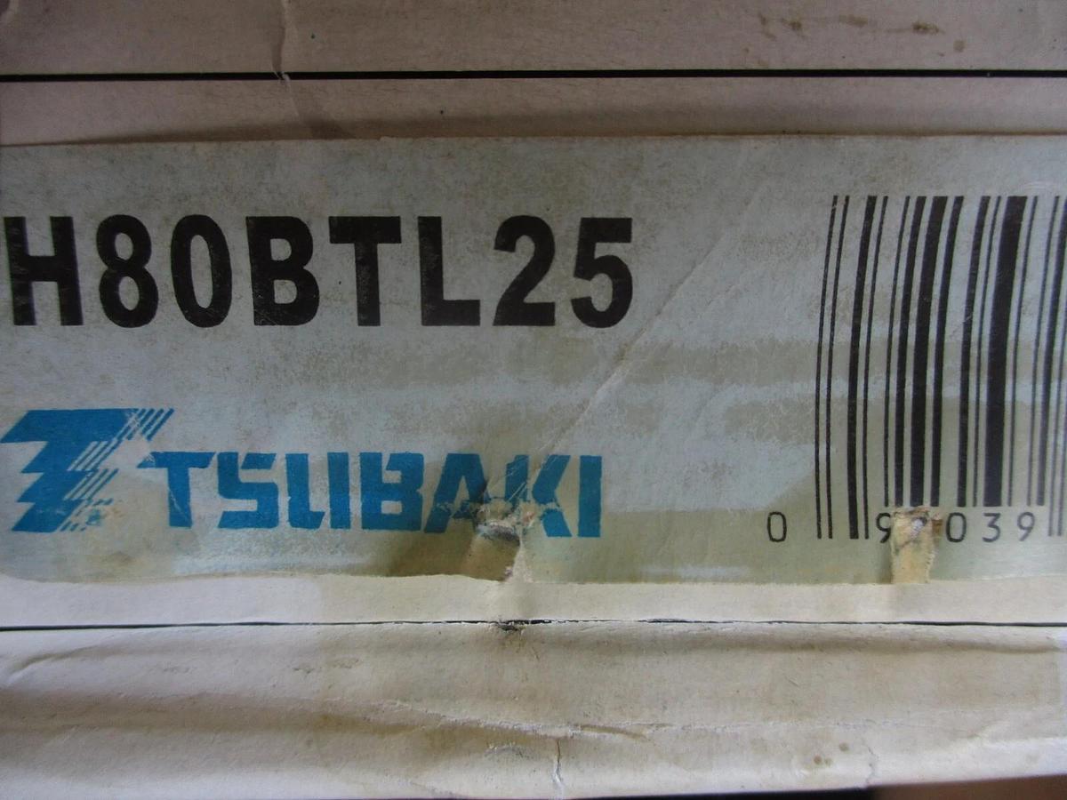 TSUBAKI H80BTL25 SPROCKET, #415823J NIB