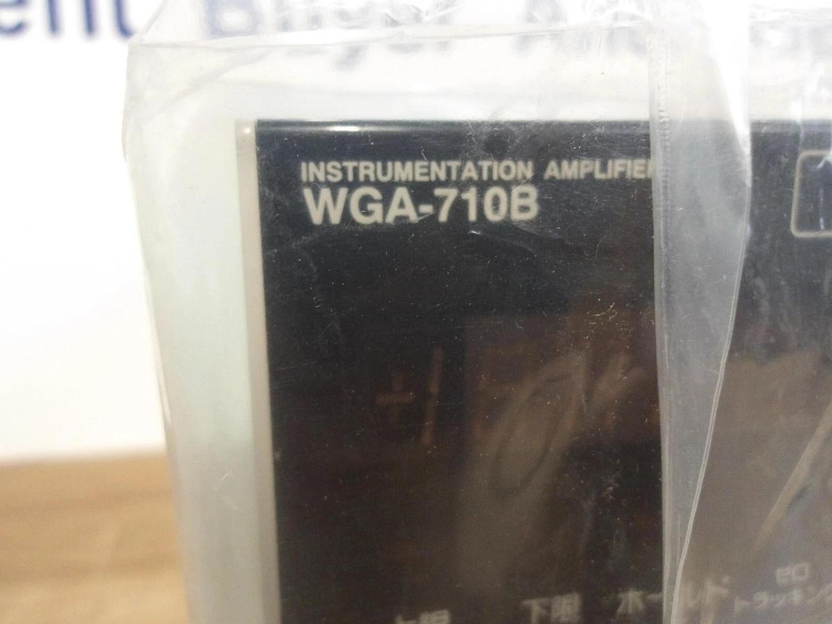 KYOWA WGA-710B-5 INSTRUMENTATION AMPLIFIER, #3131205G NIB