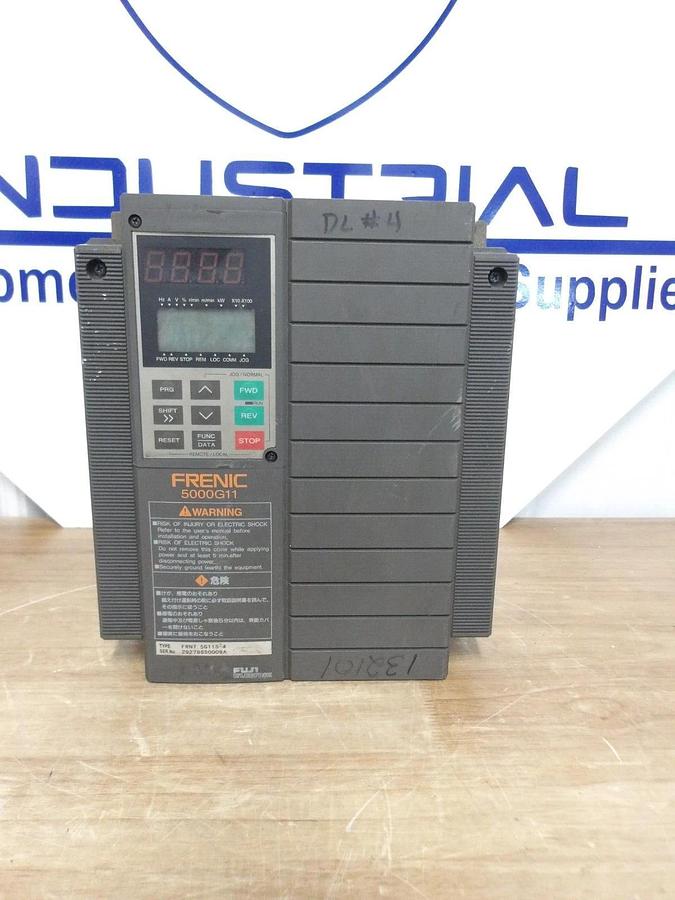 Used FUJU FRENIC 5000G11 MOTOR CONTROLLER FRN7.5G11S-4, #2101230G NEW
