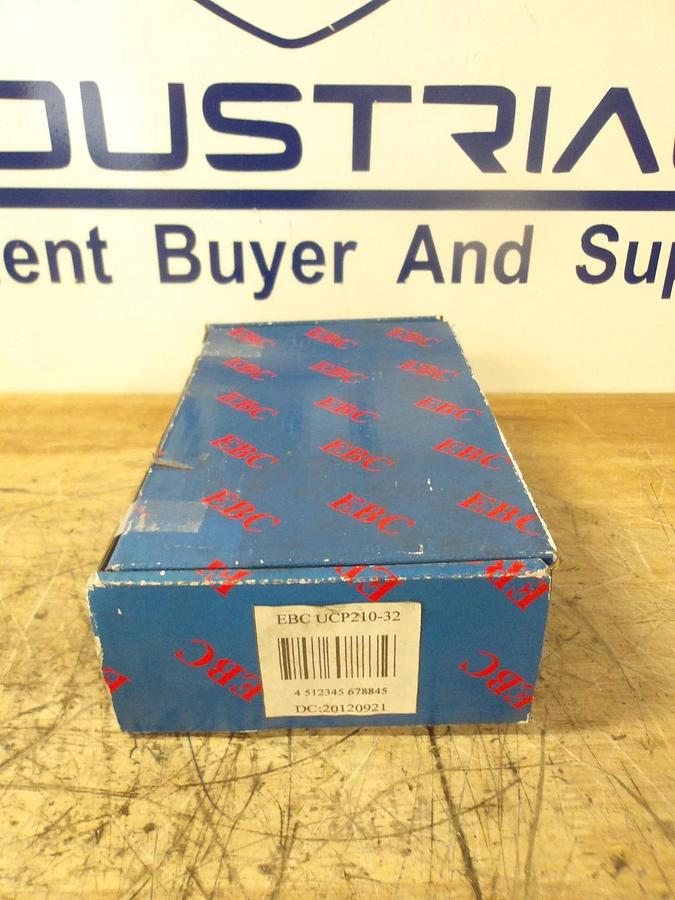 EBC UCP210-32 PILLOW BLOCK BEARING 2" BORE, #727205G NIB