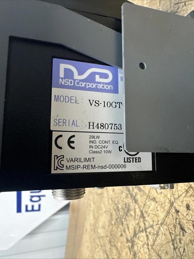 Used NSD VARILIMIT VS-10GT-1-L, Used Take Out! #12161008P