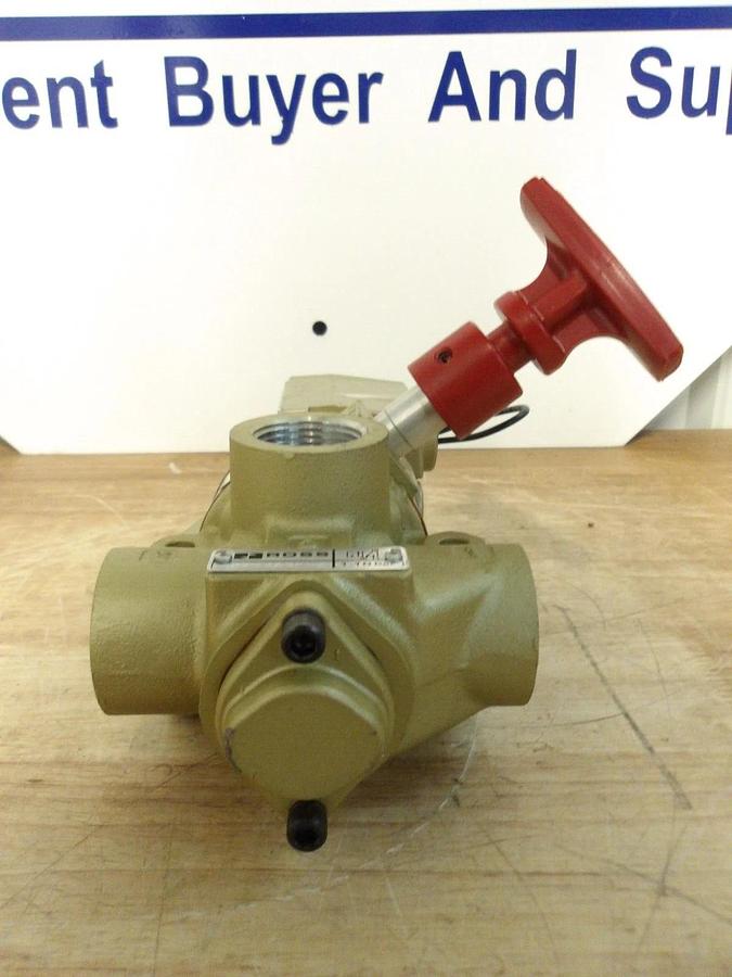 ROSS 2773A6082 3-WAY PNEUMATIC SOLENOID VALVE 1", #320907G NEW