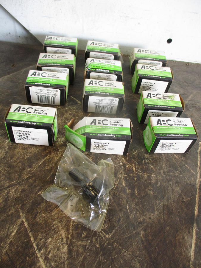 SMITH CR-1-XB CAM ROLLER BEARING (LOT OF 12)