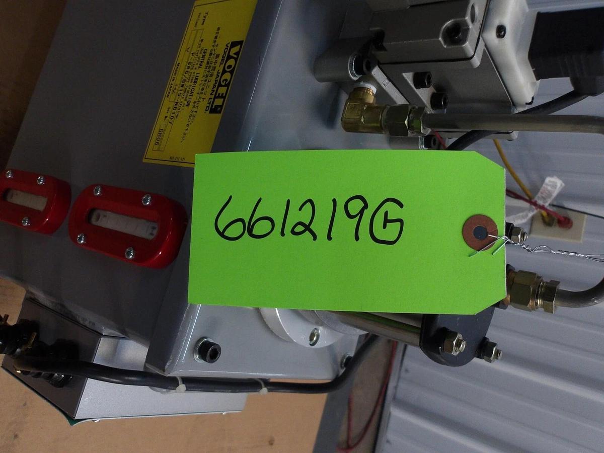 Used VOGEL P-886/BW15-N8107 CENTRAL LUBRICATION, #661219G NEW