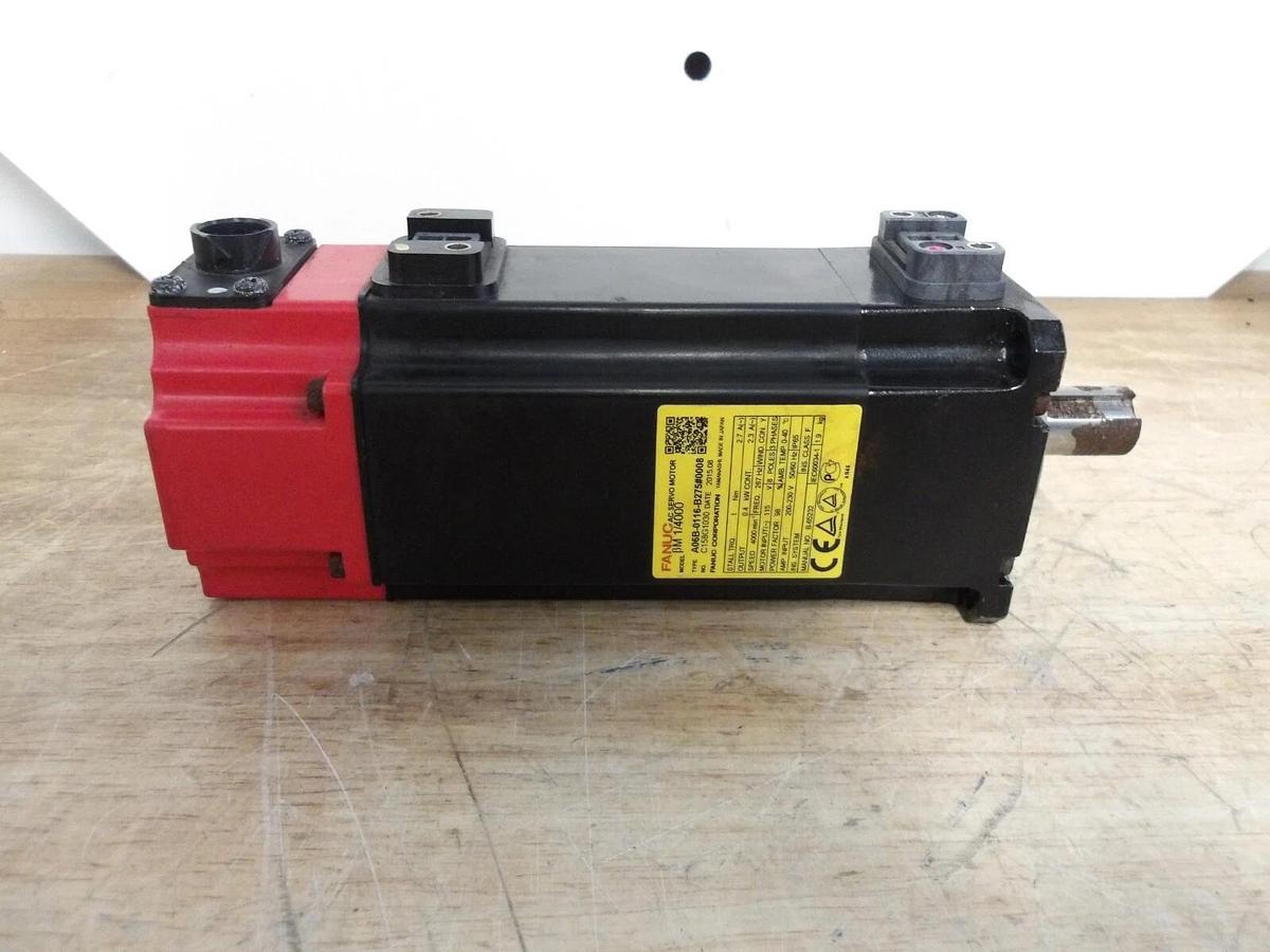 Used FANUC BM-1/4000 SERVO MOTOR A06B-0116-B275 0008, #56215G USED