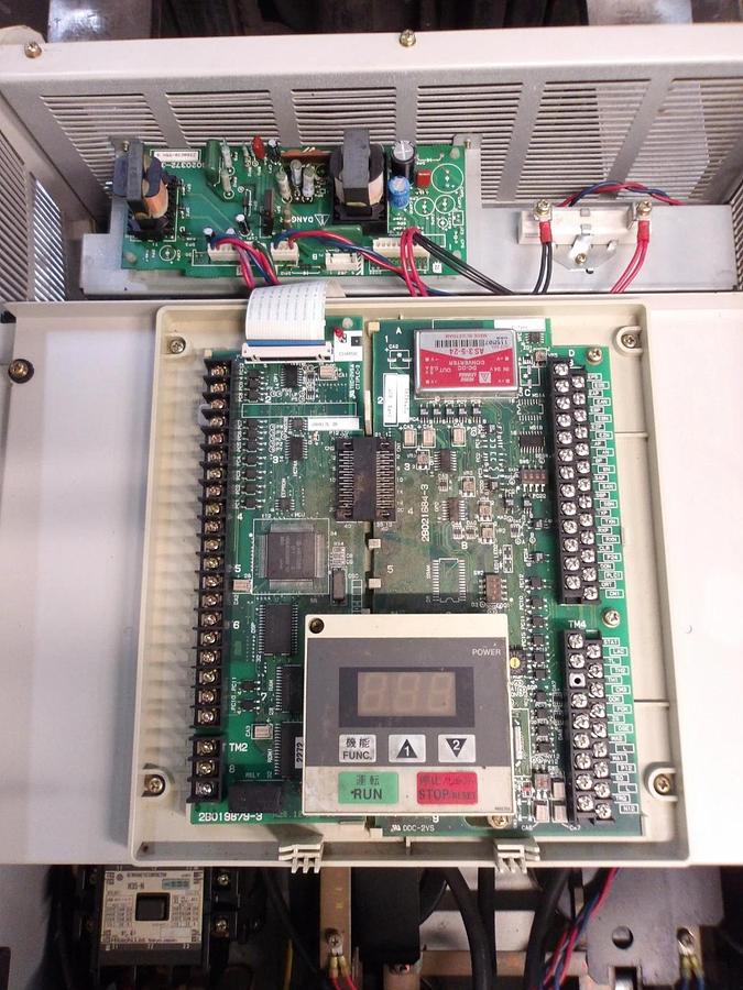 Used HITACHI J300 IGBT INVERTER, 50 HP, 480 V, #728300G PARTS ONLY