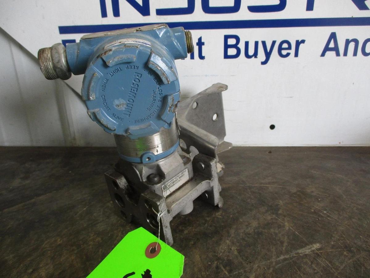 Used ROSEMOUNT 3051C PRESSURE TRANSMITTER, #361013J USED