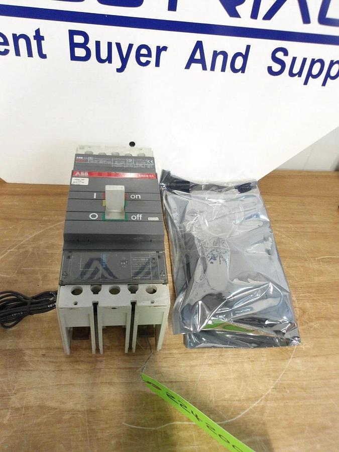 Used ABB SACES4 250 AMP BREAKER, 240-480-600 V, #224200G NEW
