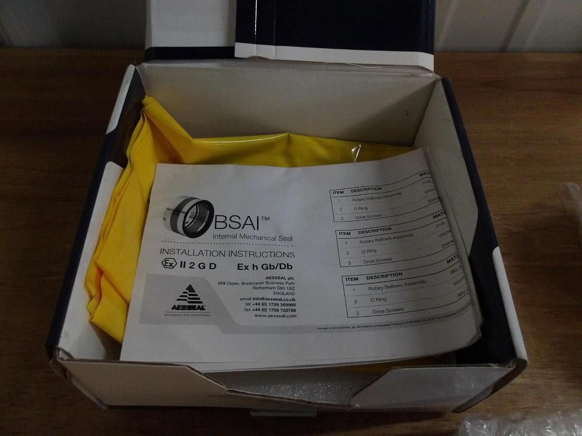 AES 2.625 INTERNAL MECHANICAL SEAL, #1271115G NIB