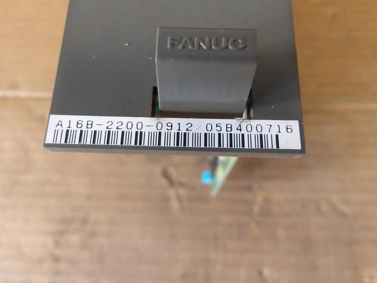 Used FANUC A16B-2200-0912/05B CIRCUIT BOARD, #1181258G USED