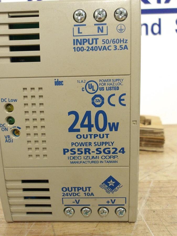 IDEC PS5R-SG24 POWER SUPPLY, #422845G NIB