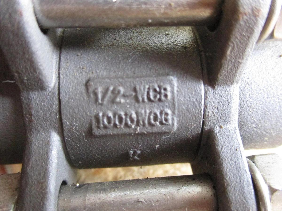 Used SHARPE 1/2" STEEL BALL VALVE (SOCKET WELD) (LOT OF 3), #416104J NEW