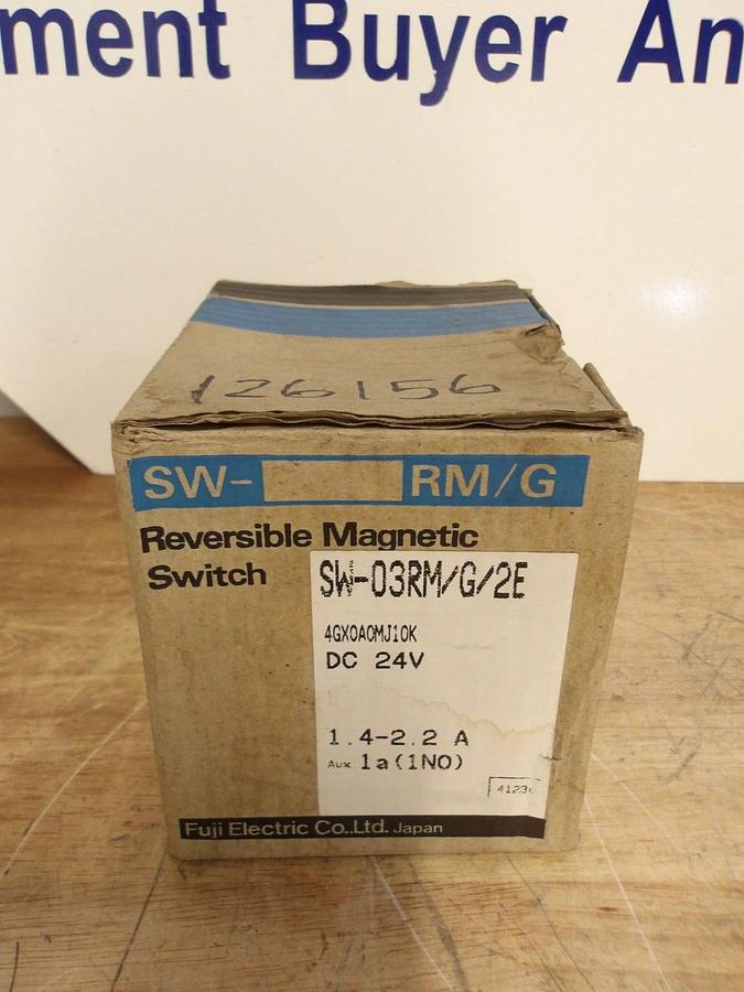 FUJI SC-03/G REVERSIBLE MAGNETIC SWITCH, #521218G NIB