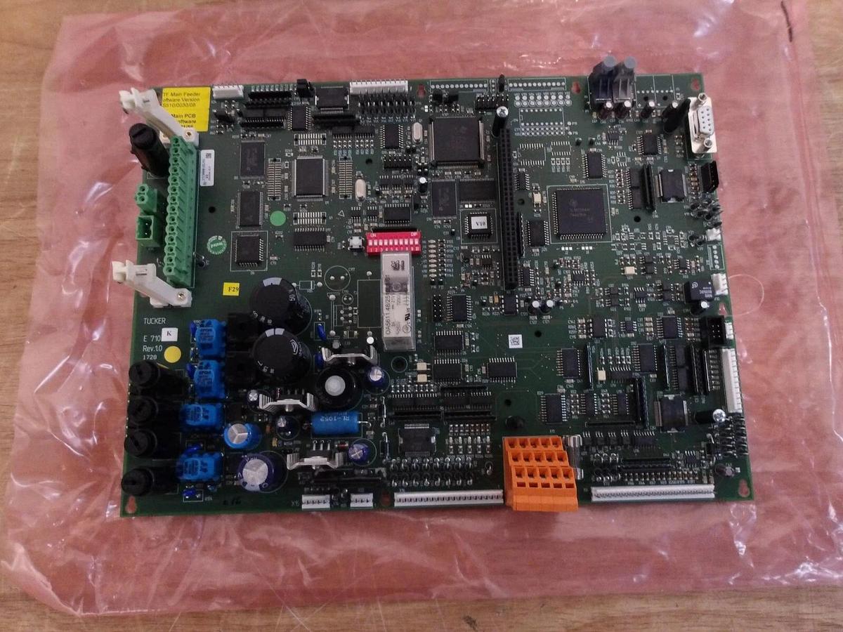 Used TUCKER E710KM CIRCUIT BOARD REV 10, #310303G NEW