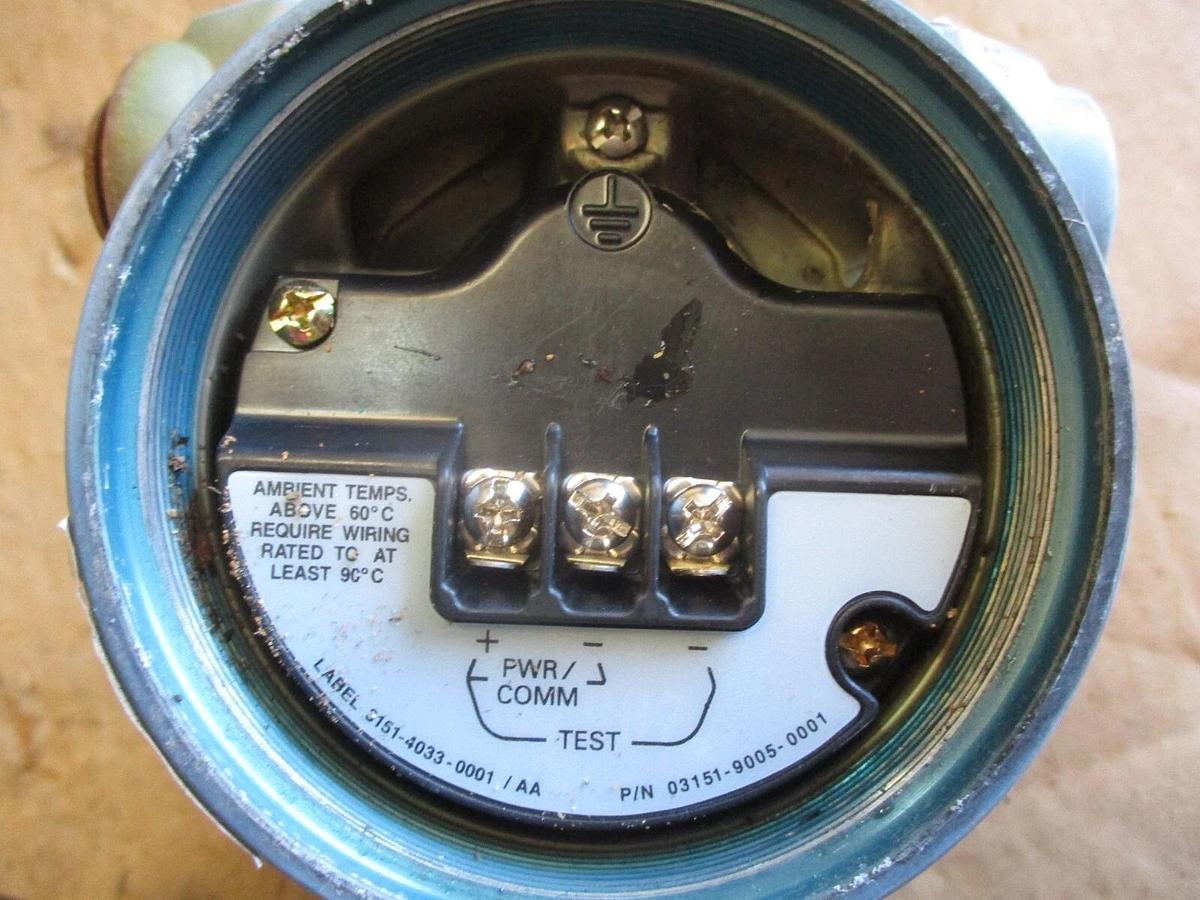 Used ROSEMOUNT 3051 PRESSURE TRANSMITTER, #971156J USED
