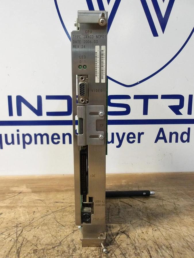 Used YASKAWA JANCD-NCP01 MOTOMAN ROBOT CPU, #116150G USED