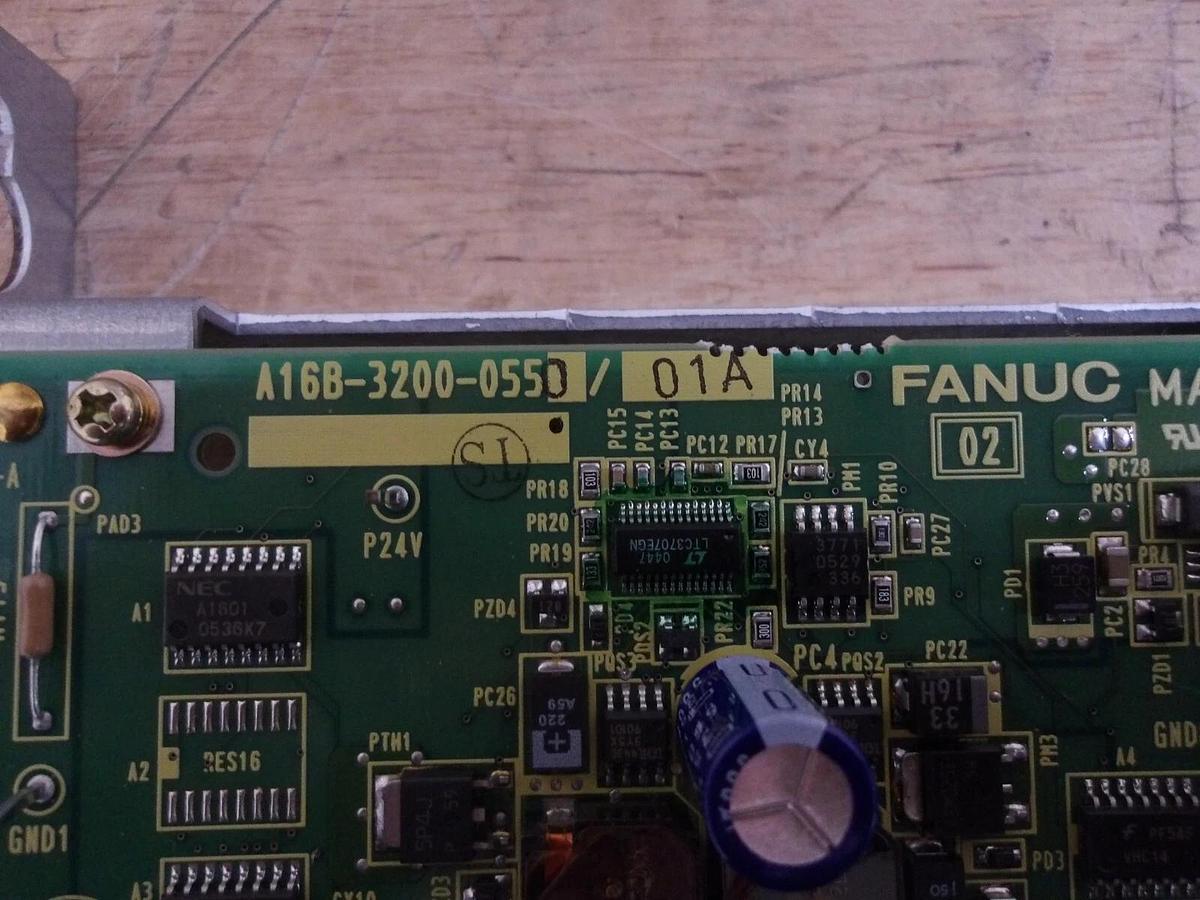 Used FANUC A16B-3200-0550/01A CIRCUIT BOARD, #415138G NEW