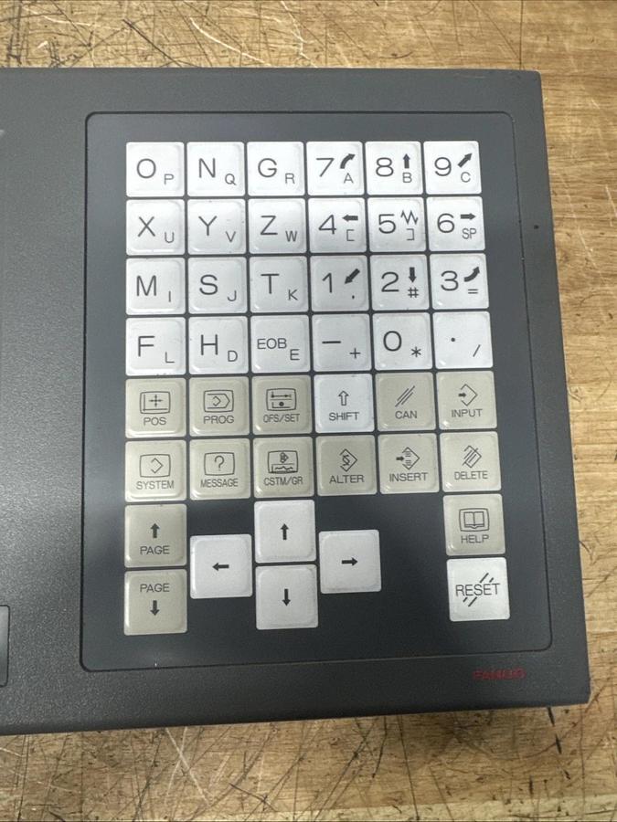 Used Fanuc AO2B-0309-B500 Series Oi-MC OPERATOR PANEL. Used Take Out! #1216935P