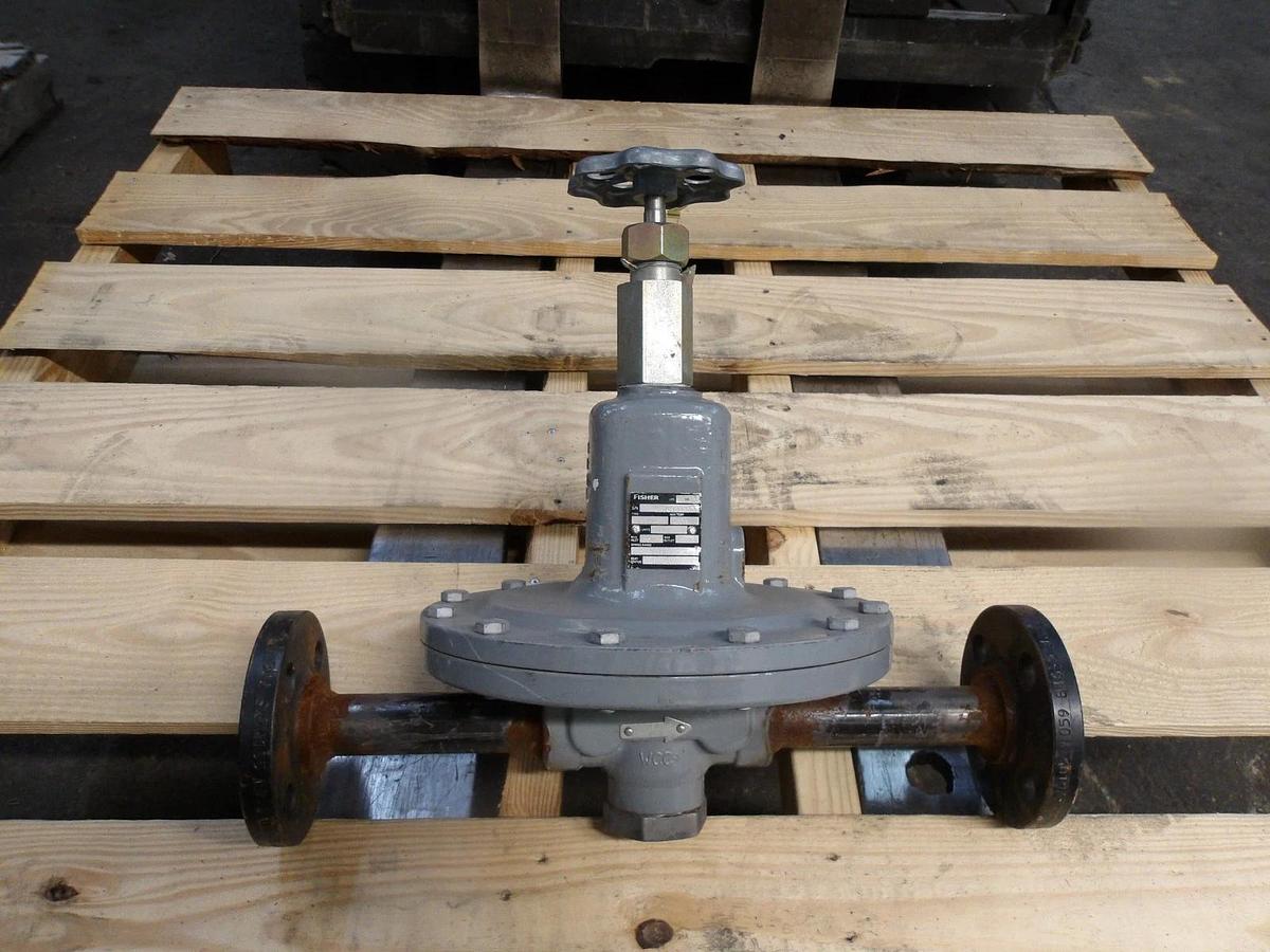 Used FISHER MR95LD PRESSURE REGULATOR 1", #102920G USED