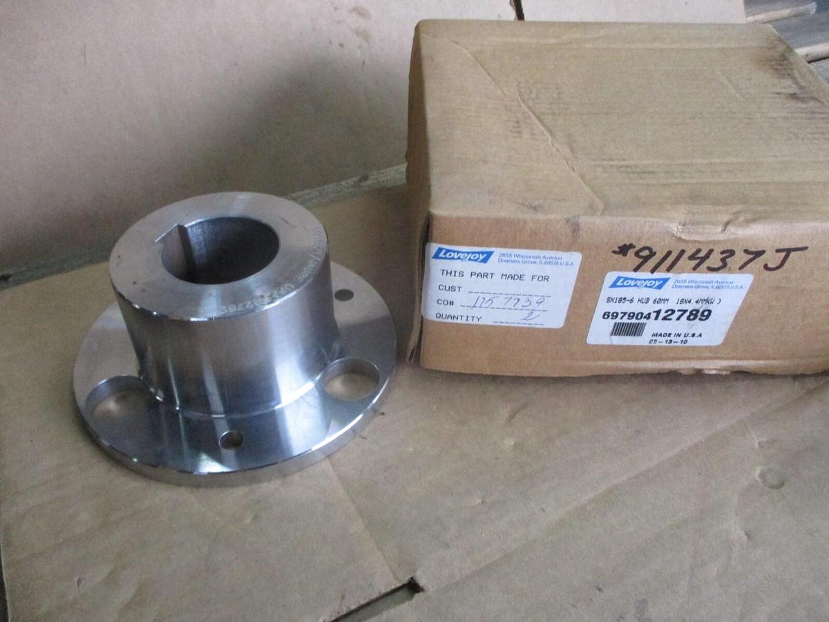 LOVEJOY SX185-6 HUB 69790412789, #911437J NIB