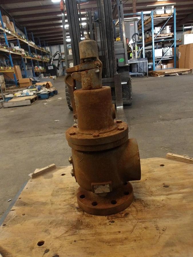 Used KVCO 6252WK01 PRESSURE RELIEF VALVE 3" X 4", #87328G USED