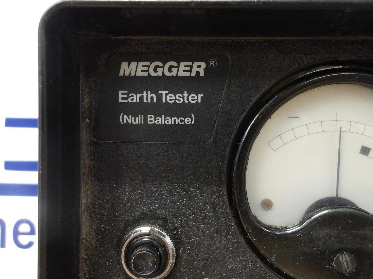 Used BRIDDLE MEGGER 250241 EARTH TESTER, #317143G USED