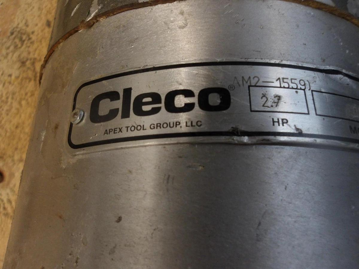 Used CLECO AXIAL A8R-2209 PISTON AIR MOTOR, 2.7 HP, #108930G NEW (WEATHERED)