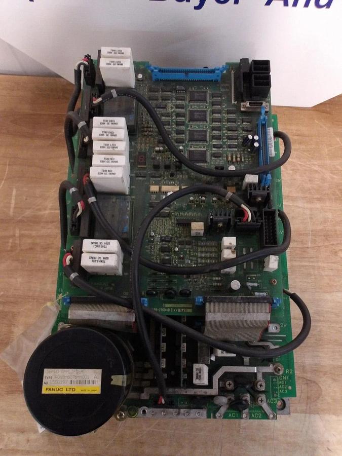 Used FANUC A06B-6076-H001 6-AXIS SERVO AMPLIFIER, #320208G PARTS ONLY