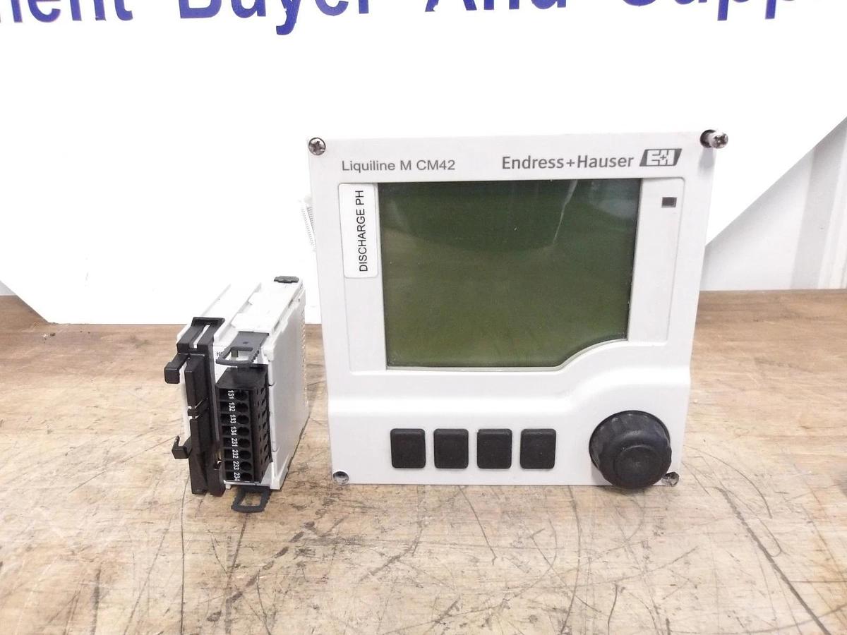 Used ENDRESS HAUSER FM1H1 LIQUILINE MCM42 DISPLAY 71279797, #115850G USED