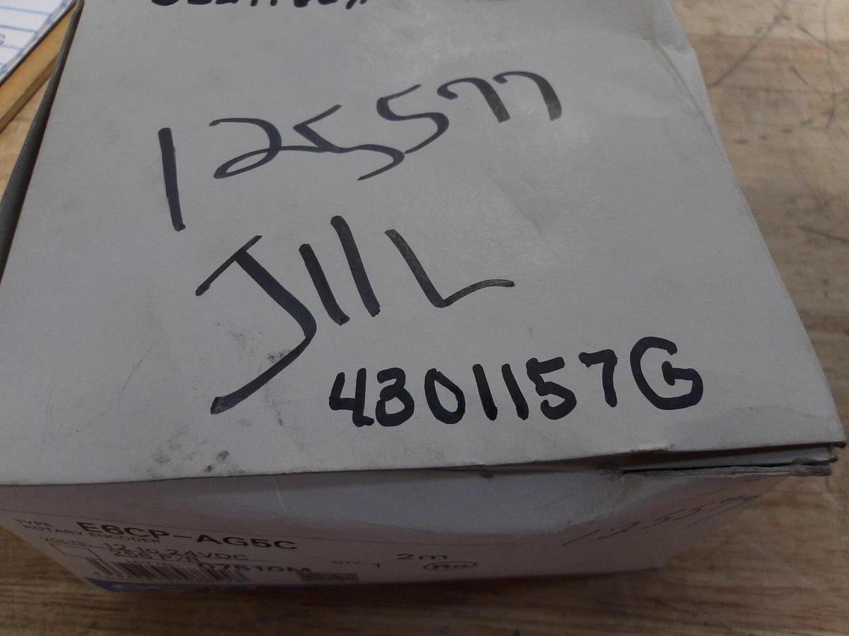 OMRON E6CP-AG5C ROTARY ENCODER 12-24 V, #4301157G NIB