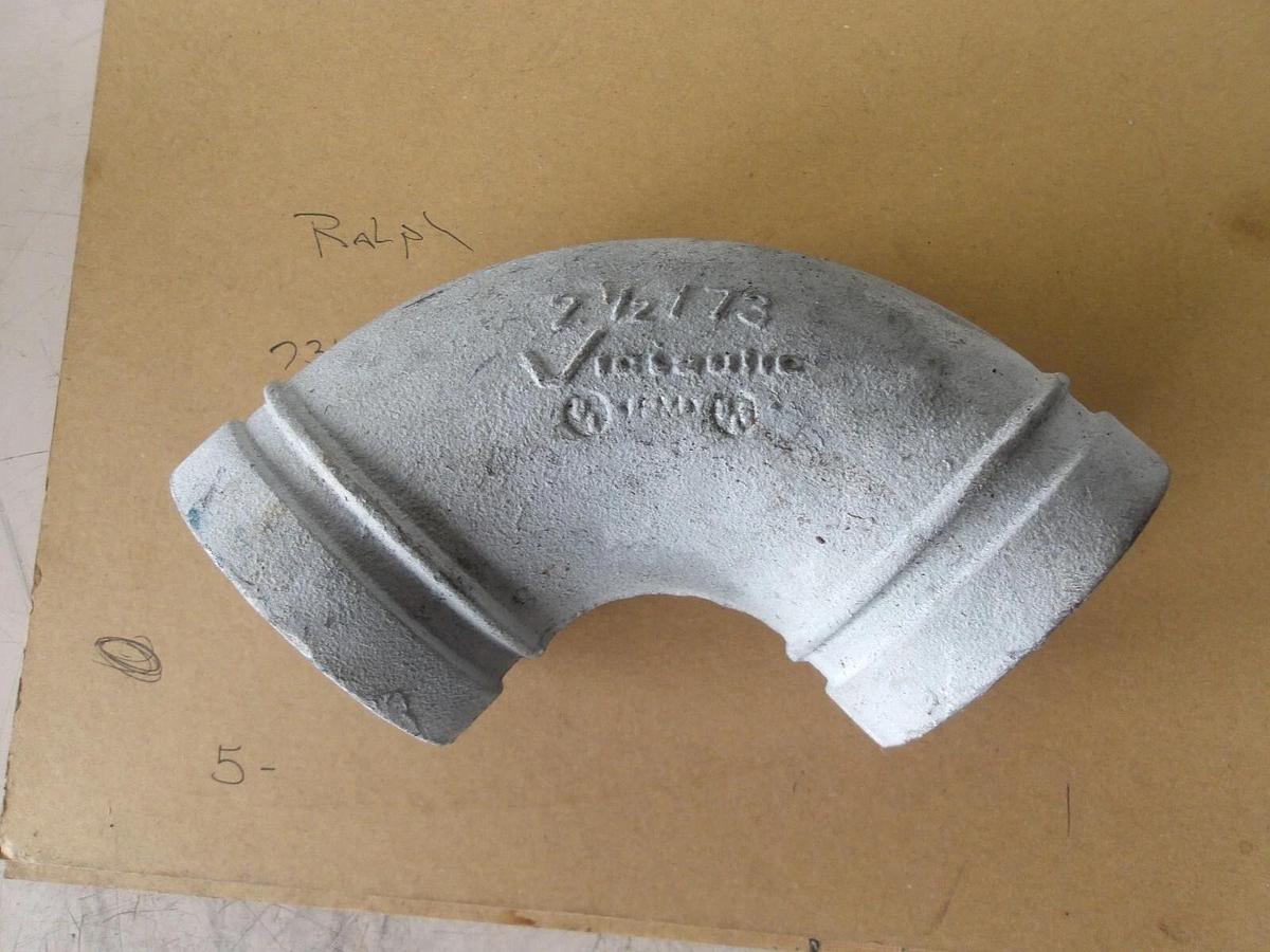Used UICTAULIC PIPE FITTINGS (LOT OF 7) #619915G NEW