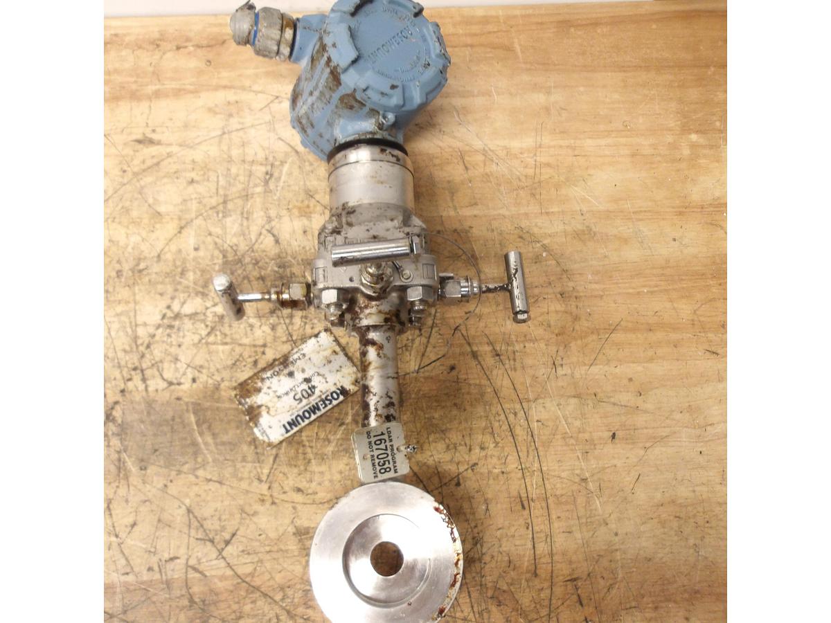 Used ROSEMOUNT 3051 FLOW METER 2"