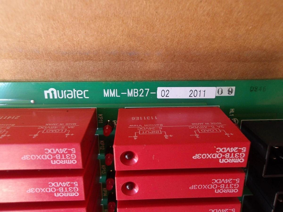 Used MURATEC MML-MB27-02/2011-09 CIRCUIT BOARD, #11111027G USED