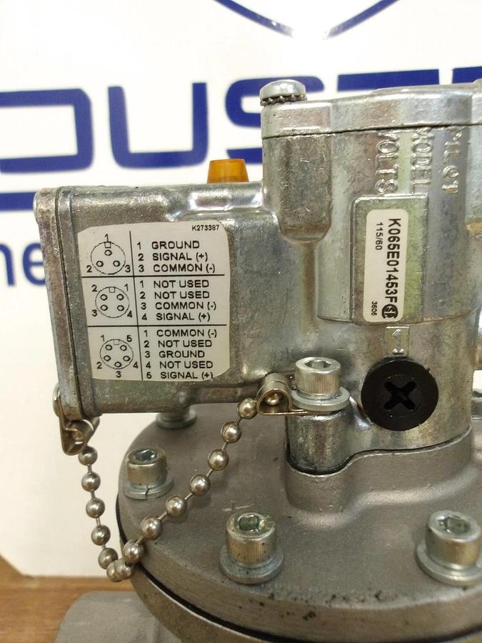 Used PARKER N3259E04653F PNEUMATIC SOLENOID VALVE 1-1/2", #6201015G NEW