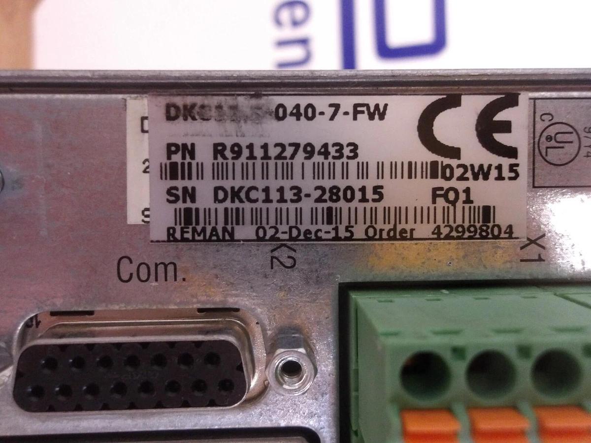 Used REXROTH R911279433 ECO DRIVE, #414205G REMANUFACTURED